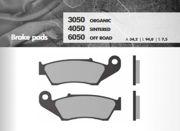 Klocki hamulcowe KH185 CR/CRF/KX/KXF/RM/RMZ/YZ/YZF Przód Brenta | BR6050