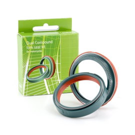 Zestaw uszczelniaczy przedniego zawieszenia Showa 49mm SKF | DUAL-49S