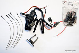Gniazdko zapalniczki na kierownicę 12V 2x USB 5V Biketec | BTMUS05
