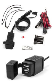 Gniazdko motocyklowe 2x USB Biketec | BTMUS08