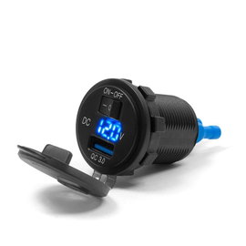 Gniazdko motocyklowe USB 3.0 Biketec | BTMUS13