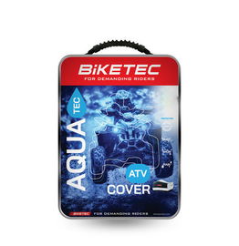Pokrowiec wodoodporny Aquatec na ATV czarno/szary rozmiar M Biketec | BT3165