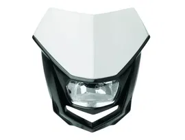 Lampa przednia Halo biały/czarny Polisport | 8657400001