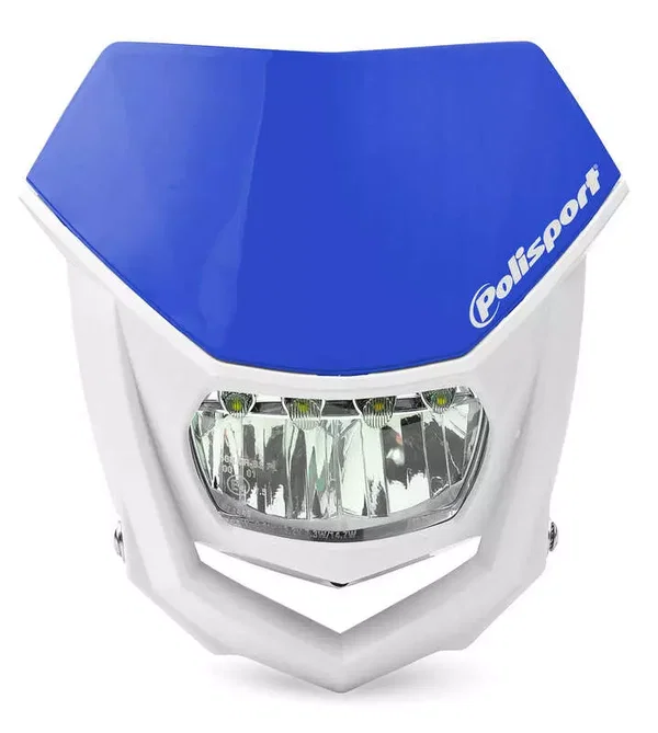 Lampa przednia Halo LED niebieski Polisport | 8667100005