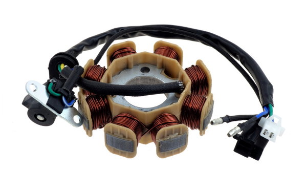 Stator, iskrownik, stoajn alternatora Barton Falcon 50 Skuter