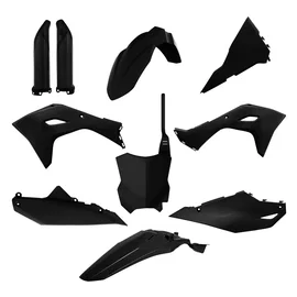 Komplet Plastików Kawasaki KXF 450 Czarny Polisport | 91362