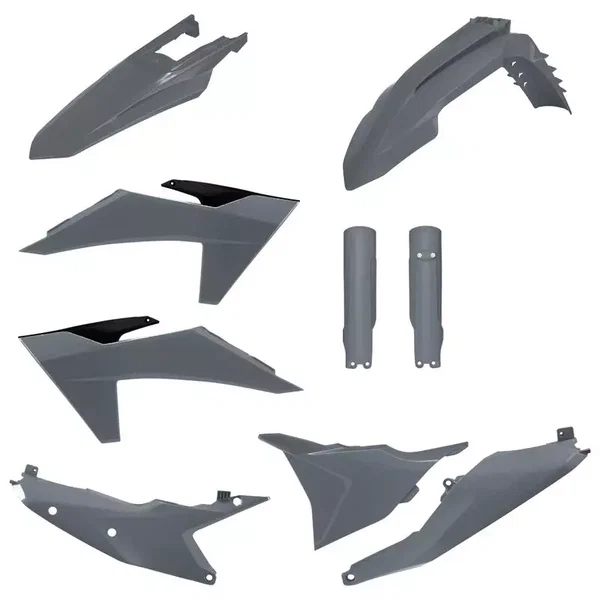 Komplet Plastików KTM EXC/EXC-F/XC-W/XC-WF TBI Szary (N-GRAY) Polisport | 91609