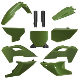 Komplet plastików Husqvarna TC/FC GREEN FLOW Polisport | 91308
