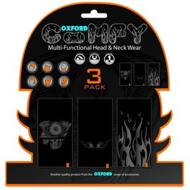 Kołnierz wielofunkcyjny wiatroodporny Comfy Oxford (3 sztuki) | NW118