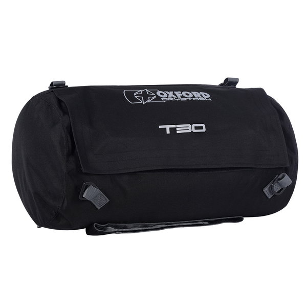Torba na siedzenie okrągła 36L czarna Oxford | OL312
