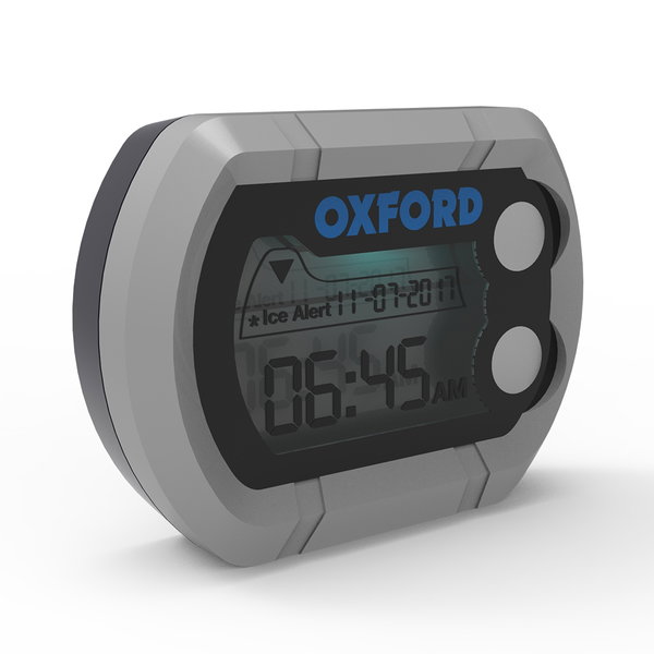 Zegarek elektroniczny z termometrem srebrny Oxford | OX562