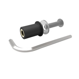 Śruby do owiewek (z gumkami) 8 sztuk srebrne Oxford | OX563