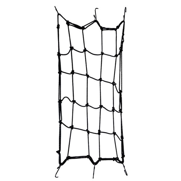 Oxford Siatka pająk na bagaż z 6 hakami 30x30CM Czarny | OX663