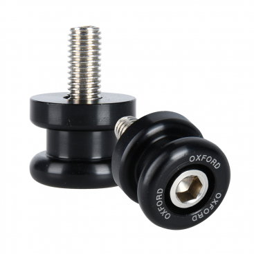 Oxford BOBBINS rolki wkręcane M12X1,25 Czarny | OX785