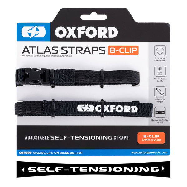 Pasy transportowe Atlas B-CLIP 17mm x 2 m Oxford | OX315