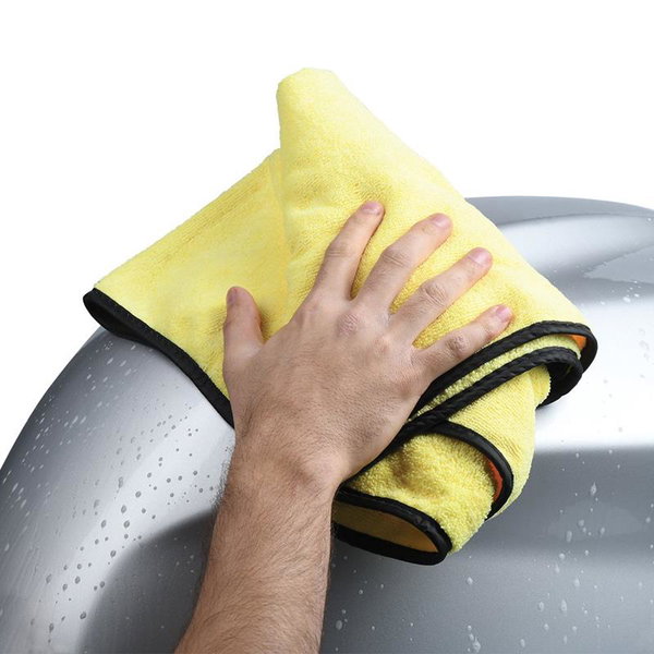 Super chłonny ręcznik z mikrofibry 90x55cm żółty Oxford | OX255