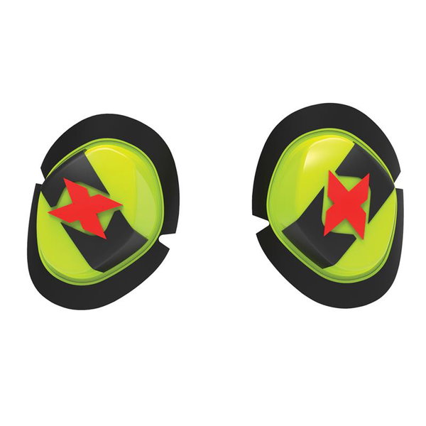 Slidery do kombinezonu skórzanego Icon czarno/żółty fluo Oxford | OX680