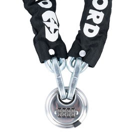 Łańcuch z kłódką na szyfr 9.5mm x 1.5m Oxford | LK101