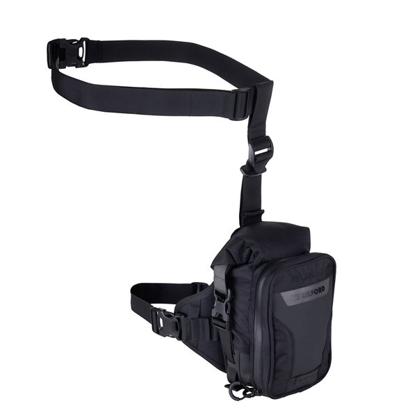 Torba przypinana do nogi ATLAS L-2 ADVANCED czarna Oxford | OL1000