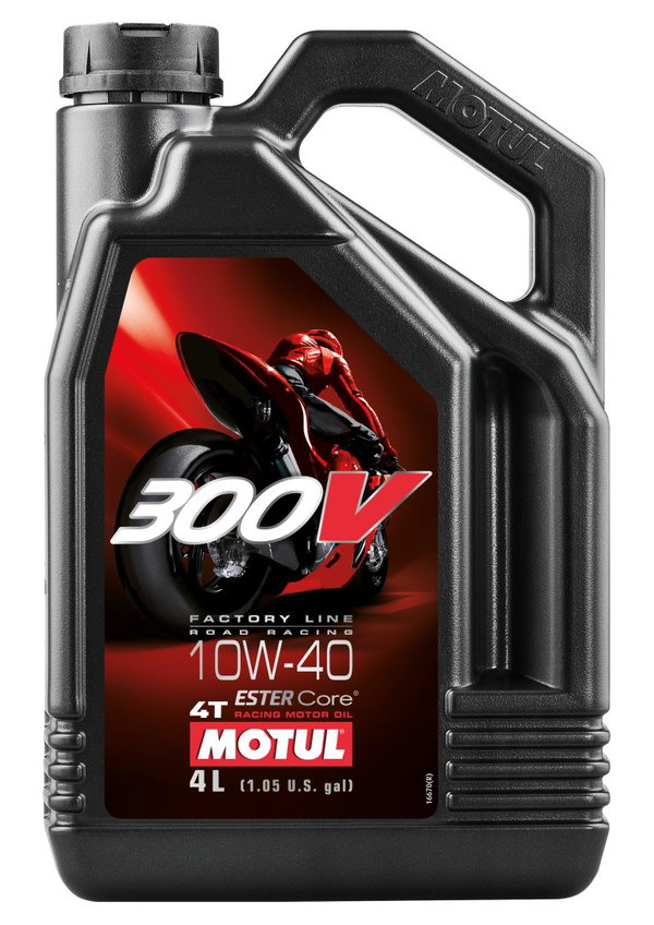MOTUL Olej silnik 300V 4T FL ROAD RACING 10W40 4L syntetyczny | MU101352