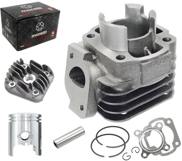 Cylinder i głowica do skutera 2T 50cc 1PE40QMB sw.12mm Skuter