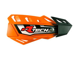 Osłony rąk HANDBARY FLX Cross/Enduro Pomarańczowy RACETECH | KITPMFLAR00