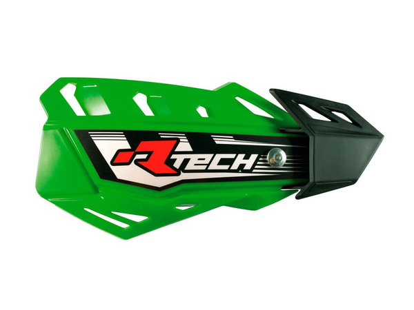 Osłony rąk HANDBARY FLX Cross/Enduro Zielony RACETECH | KITPMFLVE00