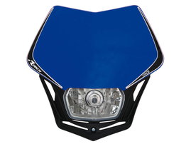 Lampa przednia V-Face Niebieski/Czarny RACETECH | MASKBLNR008