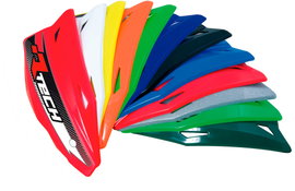 Plastiki zamienne do osłon rąk VERTIGO/ALU/ATV czarne Racetech | REPPMVTNR00
