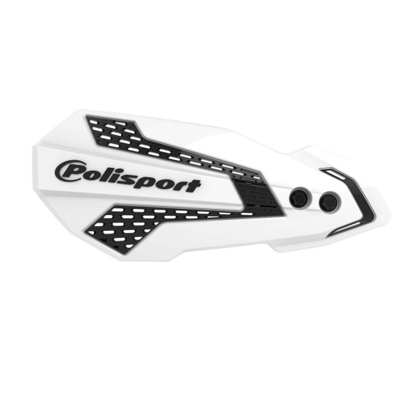 Osłony rąk (listki) MX FLOW Yamaha YZ / YZF Biało Czarny Polisport | 8308200014