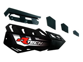 Plastiki zamienne do osłon rąk FLX/ALU/ATV czarne Racetech | REPPMFLNR00