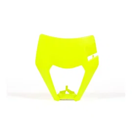 Osłona lampy przód KTM EXC/EXCF Żółty FLUO (WZÓR OEM) RACETECH | MASKKTMGF17