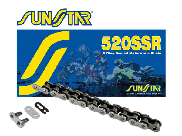 Łańcuch napędowy 520SSR-108N (520V) 400 ccm O-Ring Sunstar | SS520SSR-108N