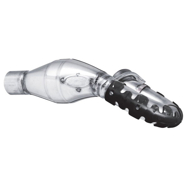 Osłona kolektora wydechowego (4T) Długa 40cm Czarny Polisport | 8483800001