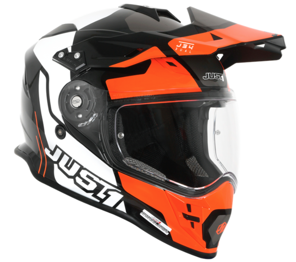 Kask JUST1 J34 PRO TOUR orange-black XL