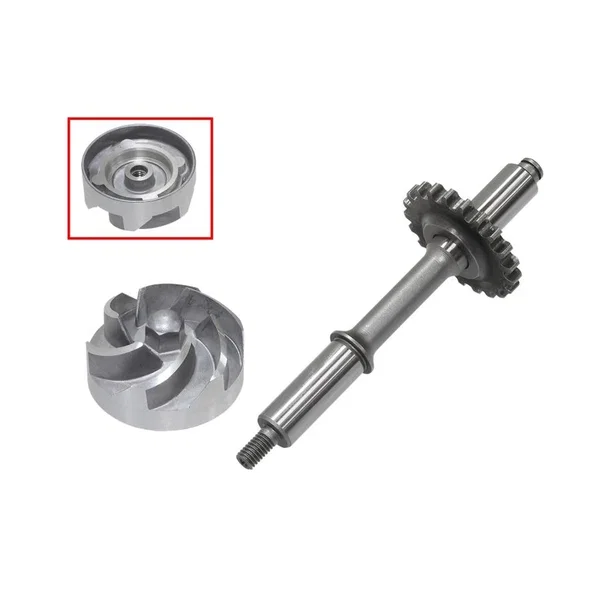 Wałek i wirnik pompy wody Kawasaki KVF 650 Brute Force, KVF 750 Brute Force, KRF