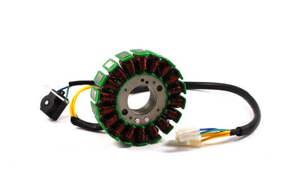 Stator, stojan, iskrownik alternatora Barton B-Max na wtrysk (18 cewek)GY6