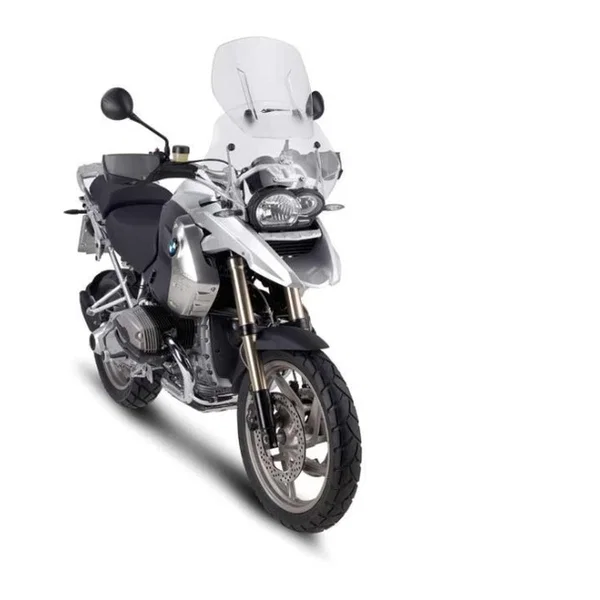Szyba dwuczęściowa BMW R 1200 GS 54 x 54 cm regulowana Airflow przezroczysta
