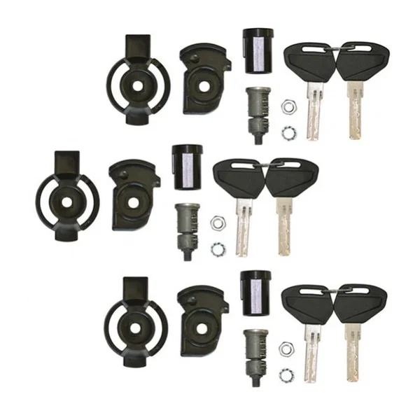 Zamek do kufra KFR, KGR33, KGR46, K49, K46, K47, K35 Security Lock, 3 szt. Kappa