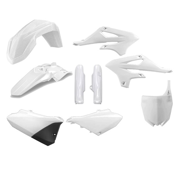 Komplet plastików (FULL KIT) z tablicą przednią i osłonami amortyzatorów Yamaha