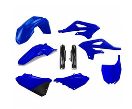 Komplet plastików (FULL KIT) z tablicą przednią i osłonami amortyzatorów Yamaha