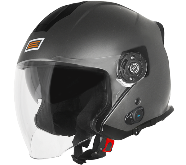Kask ORIGINE PALIO 2.0 + BT SOLID titanium matt M