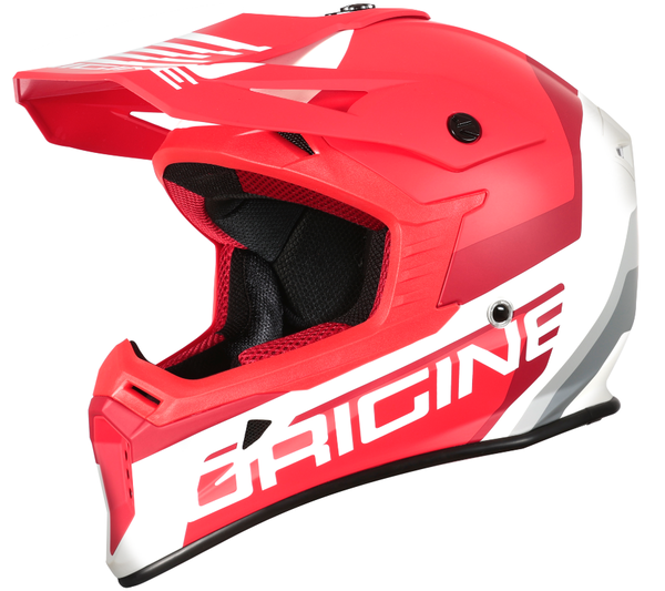 Kask ORIGINE HERO MX red-white matt L