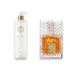 Luksusowy perfumowany balsam do ciała o zapachu niszowych perfum Lattafa Khamrah