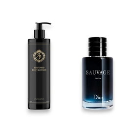 Męski Balsam do Ciała Perfumowany Zapach DIOR Sauvage Nawilżający 400ML
