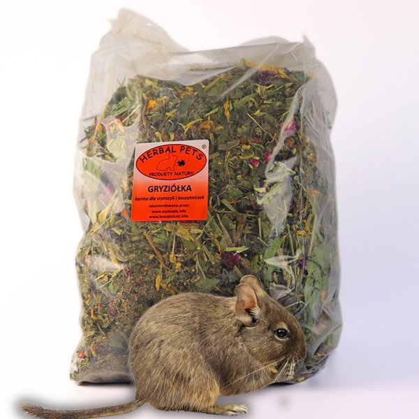 Zioła dla szynszyli i koszatniczek Herbal Pets Gryziółka 800 g