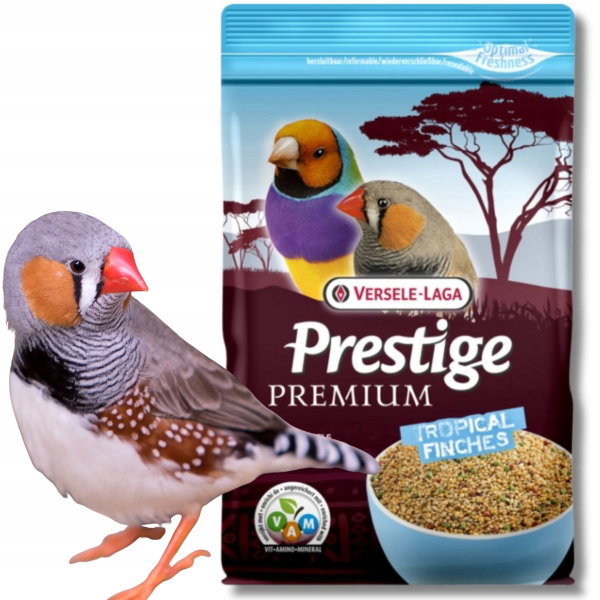 karma dla zeberek i ptaków egzotycznych Versele-Laga Tropical finches 800g