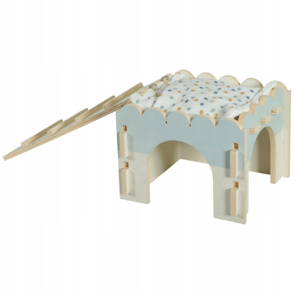 ZOLUX Domek drewniany dla kawii domowej, myszoskoczka COSY 9mm