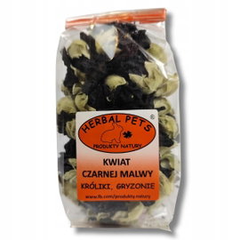 Zioła dla szynszyli Kwiat czarnej malwy Herbal Pets 20g