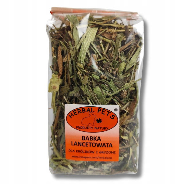 Babka lancetowata dla gryzoni i królika Herbal Pets 70g